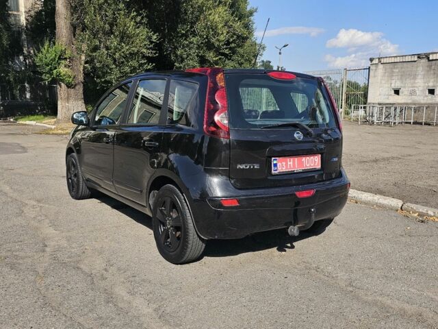 Чорний Ніссан Ноут, об'ємом двигуна 1.4 л та пробігом 180 тис. км за 6100 $, фото 6 на Automoto.ua