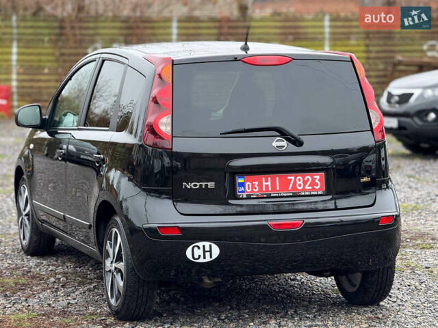 Черный Ниссан Ноут, объемом двигателя 1.6 л и пробегом 187 тыс. км за 8499 $, фото 2 на Automoto.ua