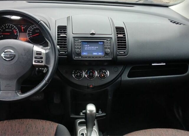 Черный Ниссан Ноут, объемом двигателя 1.6 л и пробегом 178 тыс. км за 7350 $, фото 16 на Automoto.ua