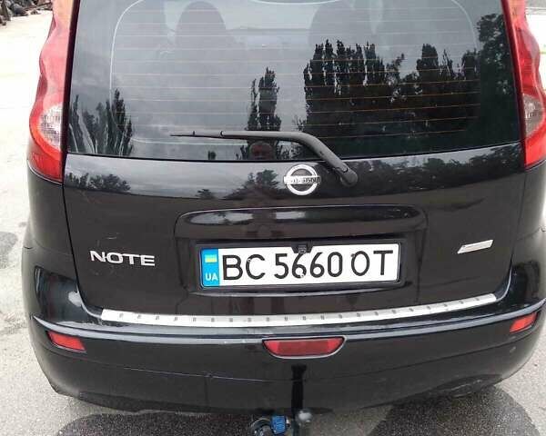 Черный Ниссан Ноут, объемом двигателя 1.39 л и пробегом 190 тыс. км за 5000 $, фото 4 на Automoto.ua