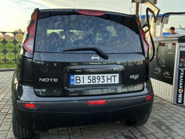 Ниссан Ноут 2007 в Кременчуге на Automoto.ua Черный Ниссан Ноут, объемом двигателя 1.6 л и пробегом 300 тыс. км за 4700 $, фото 2 на Automoto.ua