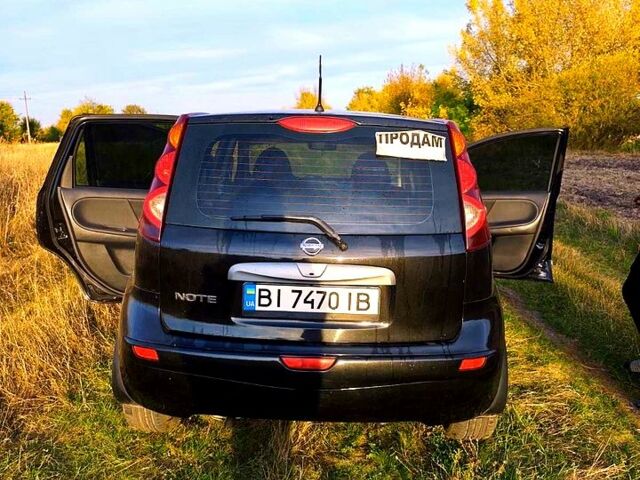 Чорний Ніссан Ноут, об'ємом двигуна 1.4 л та пробігом 229 тис. км за 6000 $, фото 1 на Automoto.ua