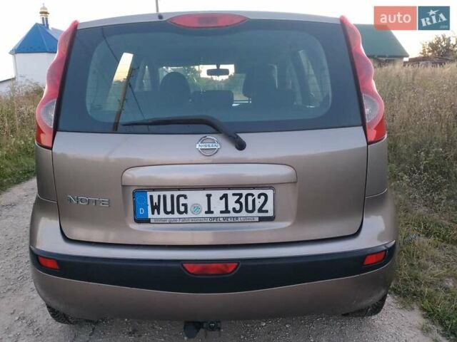 Ниссан Ноут 2008 в Тернополе на Automoto.ua Коричневый Ниссан Ноут, объемом двигателя 1.4 л и пробегом 205 тыс. км за 5000 $, фото 4 на Automoto.ua