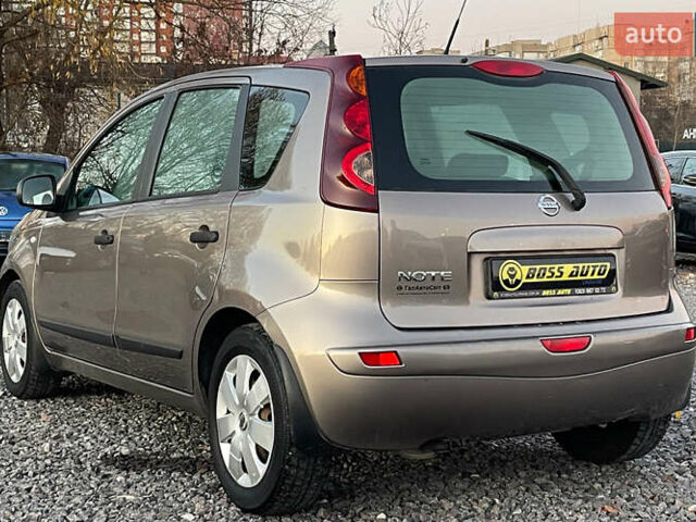 Коричневый Ниссан Ноут, объемом двигателя 1.39 л и пробегом 117 тыс. км за 6999 $, фото 3 на Automoto.ua