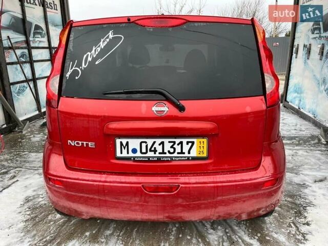 Красный Ниссан Ноут, объемом двигателя 1.6 л и пробегом 232 тыс. км за 5250 $, фото 8 на Automoto.ua