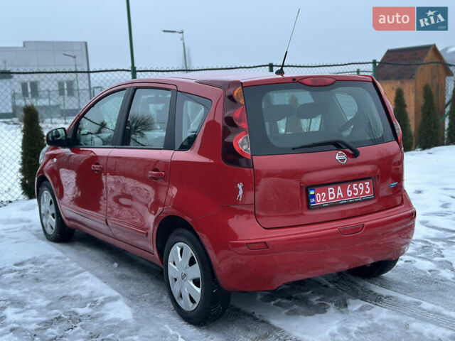 Червоний Ніссан Ноут, об'ємом двигуна 1.39 л та пробігом 243 тис. км за 6200 $, фото 16 на Automoto.ua