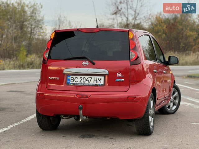 Червоний Ніссан Ноут, об'ємом двигуна 1.46 л та пробігом 236 тис. км за 6100 $, фото 20 на Automoto.ua