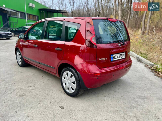 Червоний Ніссан Ноут, об'ємом двигуна 1.39 л та пробігом 139 тис. км за 5600 $, фото 1 на Automoto.ua