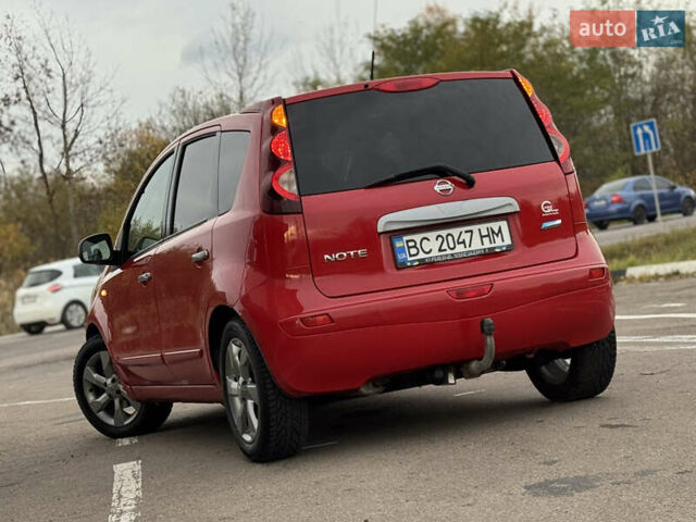 Червоний Ніссан Ноут, об'ємом двигуна 1.46 л та пробігом 236 тис. км за 6100 $, фото 10 на Automoto.ua