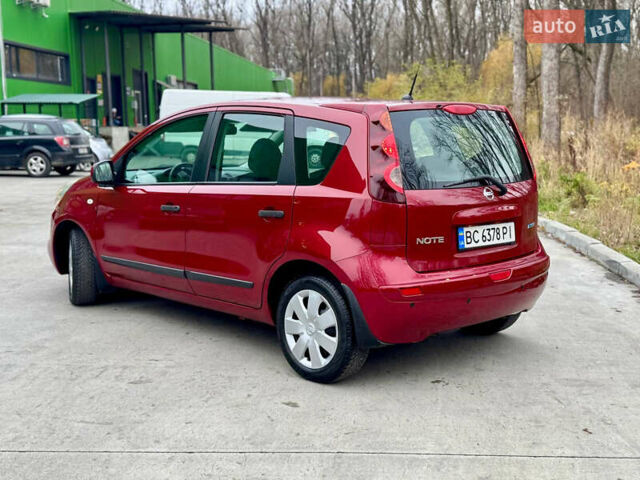 Червоний Ніссан Ноут, об'ємом двигуна 1.39 л та пробігом 139 тис. км за 5600 $, фото 18 на Automoto.ua