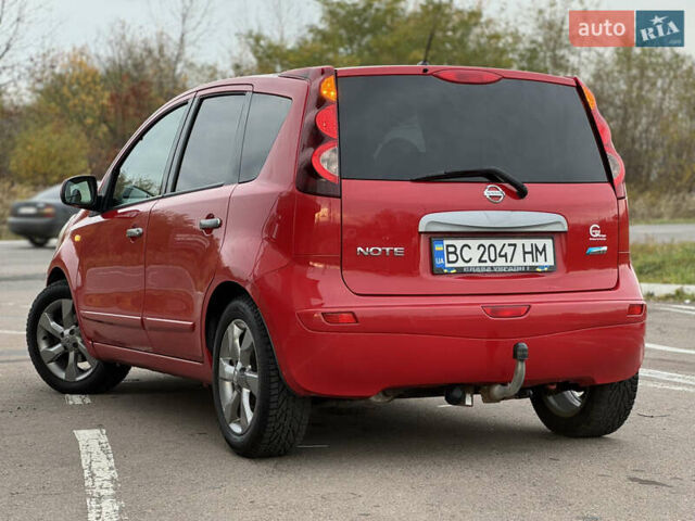 Червоний Ніссан Ноут, об'ємом двигуна 1.46 л та пробігом 236 тис. км за 6100 $, фото 8 на Automoto.ua
