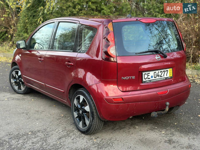 Красный Ниссан Ноут, объемом двигателя 1.4 л и пробегом 190 тыс. км за 5499 $, фото 4 на Automoto.ua
