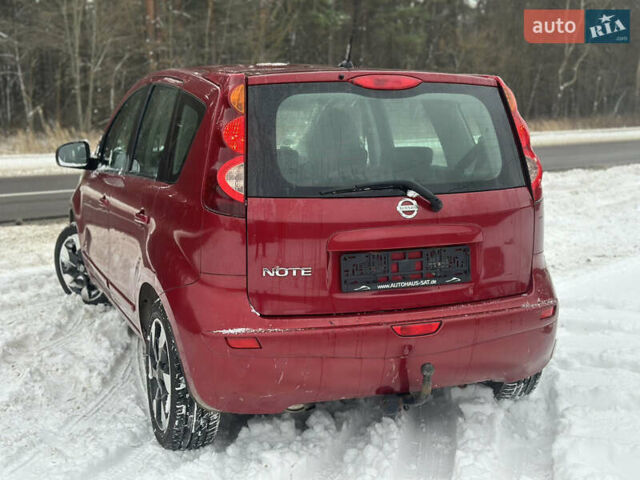 Червоний Ніссан Ноут, об'ємом двигуна 1.4 л та пробігом 190 тис. км за 5599 $, фото 5 на Automoto.ua