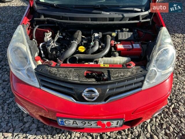 Красный Ниссан Ноут, объемом двигателя 1.5 л и пробегом 280 тыс. км за 6300 $, фото 2 на Automoto.ua