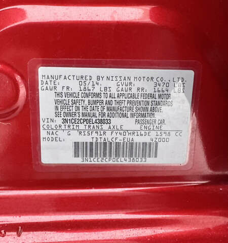 Красный Ниссан Ноут, объемом двигателя 1.6 л и пробегом 129 тыс. км за 6800 $, фото 26 на Automoto.ua