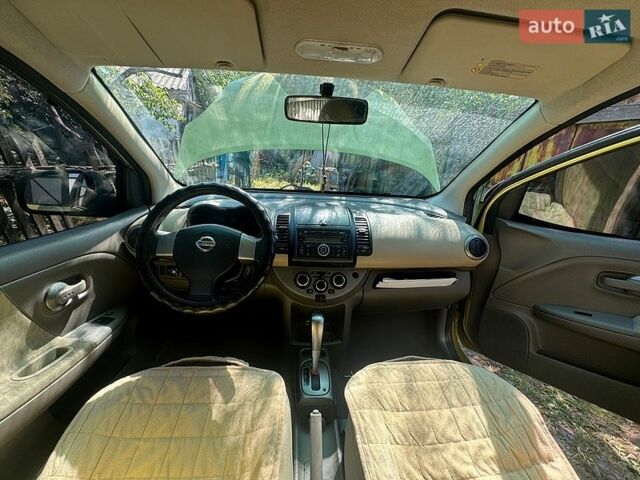 Жовтий Ніссан Ноут, об'ємом двигуна 1.6 л та пробігом 217 тис. км за 5700 $, фото 9 на Automoto.ua