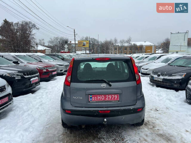 Сірий Ніссан Ноут, об'ємом двигуна 1.4 л та пробігом 187 тис. км за 5200 $, фото 5 на Automoto.ua