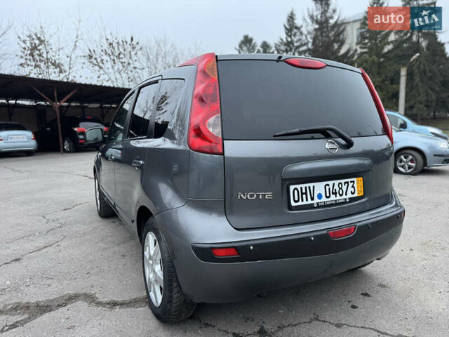 Серый Ниссан Ноут, объемом двигателя 1.6 л и пробегом 168 тыс. км за 6750 $, фото 13 на Automoto.ua