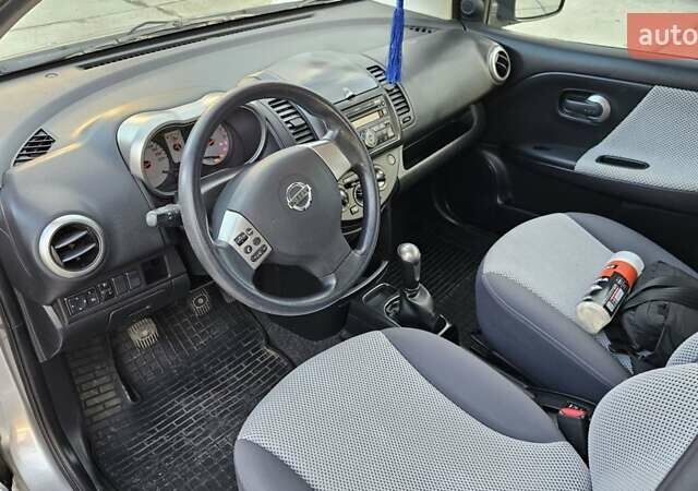 Сірий Ніссан Ноут, об'ємом двигуна 1.39 л та пробігом 57 тис. км за 6400 $, фото 9 на Automoto.ua