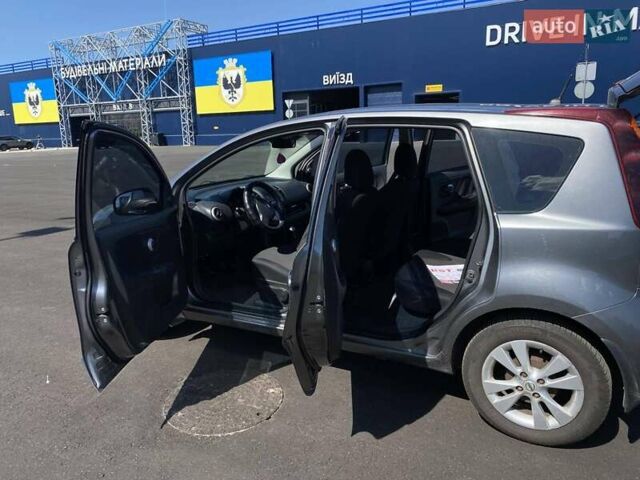 Сірий Ніссан Ноут, об'ємом двигуна 1.39 л та пробігом 159 тис. км за 6200 $, фото 7 на Automoto.ua