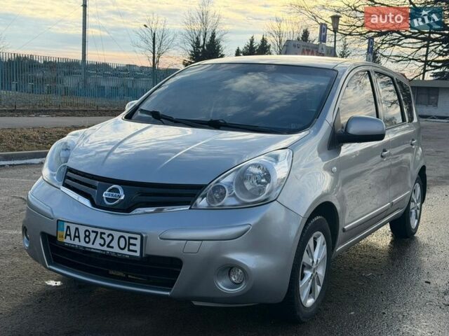 Серый Ниссан Ноут, объемом двигателя 1.39 л и пробегом 97 тыс. км за 6490 $, фото 1 на Automoto.ua