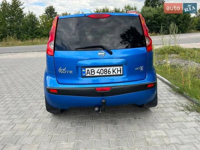Синий Ниссан Ноут, объемом двигателя 1.46 л и пробегом 370 тыс. км за 5200 $, фото 3 на Automoto.ua