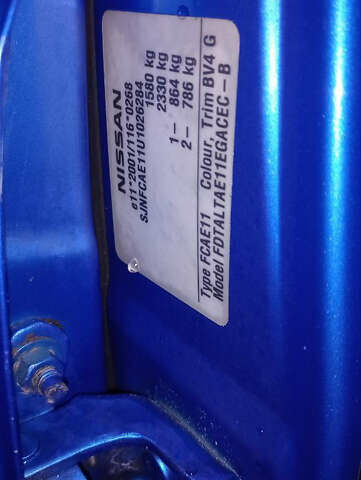 Синій Ніссан Ноут, об'ємом двигуна 1.6 л та пробігом 187 тис. км за 6950 $, фото 13 на Automoto.ua