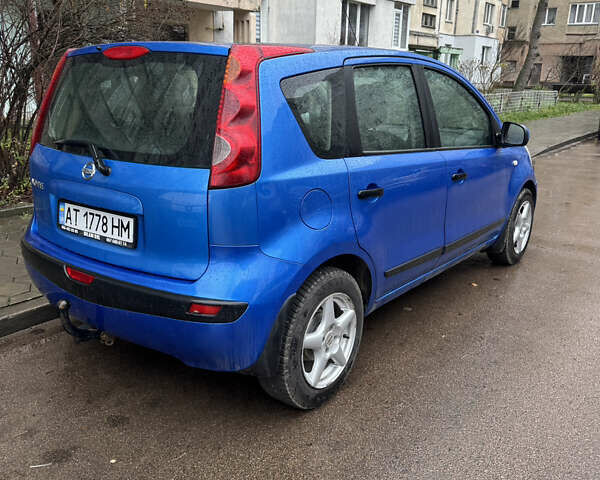 Синій Ніссан Ноут, об'ємом двигуна 1.39 л та пробігом 191 тис. км за 4300 $, фото 5 на Automoto.ua