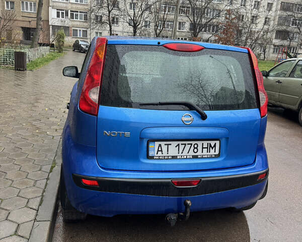 Синій Ніссан Ноут, об'ємом двигуна 1.39 л та пробігом 191 тис. км за 4300 $, фото 3 на Automoto.ua