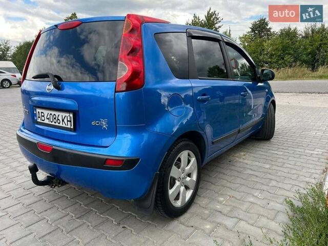 Синий Ниссан Ноут, объемом двигателя 1.46 л и пробегом 370 тыс. км за 5200 $, фото 1 на Automoto.ua