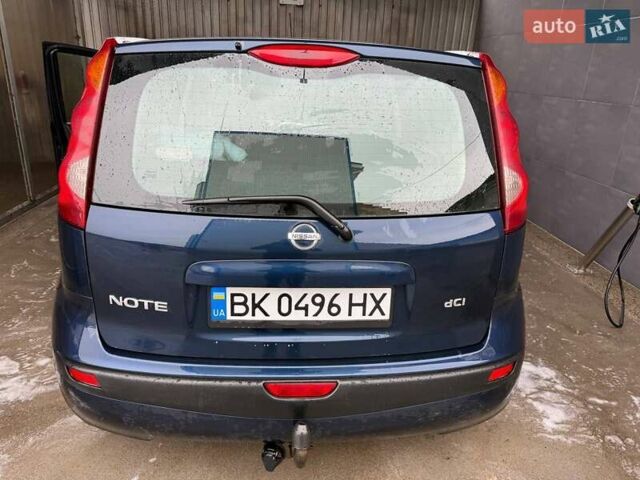 Синий Ниссан Ноут, объемом двигателя 1.46 л и пробегом 187 тыс. км за 4999 $, фото 4 на Automoto.ua