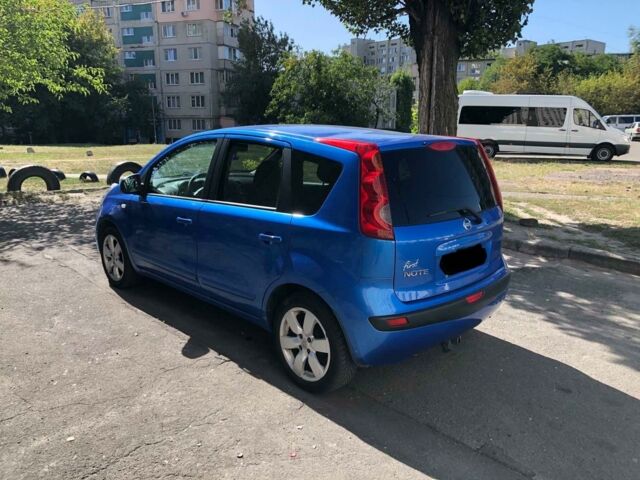 Синий Ниссан Ноут, объемом двигателя 1.4 л и пробегом 246 тыс. км за 5500 $, фото 3 на Automoto.ua