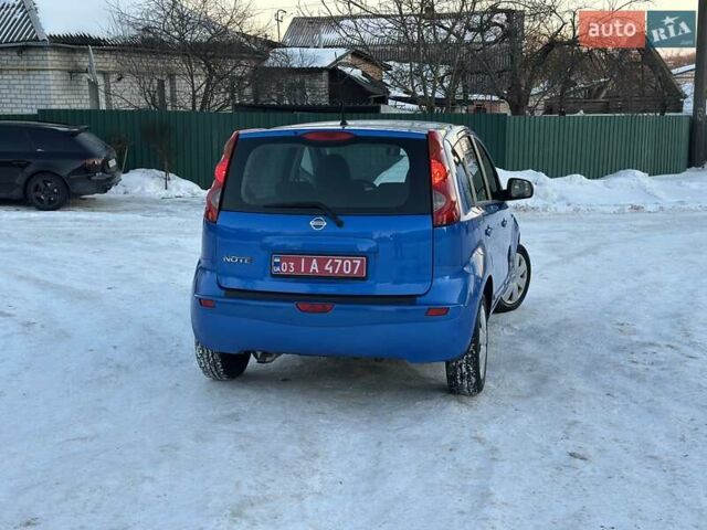 Синій Ніссан Ноут, об'ємом двигуна 1.4 л та пробігом 202 тис. км за 5700 $, фото 4 на Automoto.ua