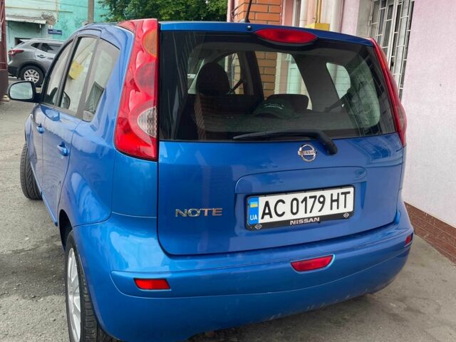 Синий Ниссан Ноут, объемом двигателя 1.4 л и пробегом 183 тыс. км за 5700 $, фото 1 на Automoto.ua