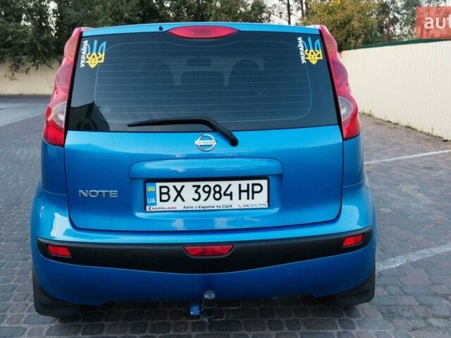 Синій Ніссан Ноут, об'ємом двигуна 1.4 л та пробігом 135 тис. км за 6000 $, фото 1 на Automoto.ua