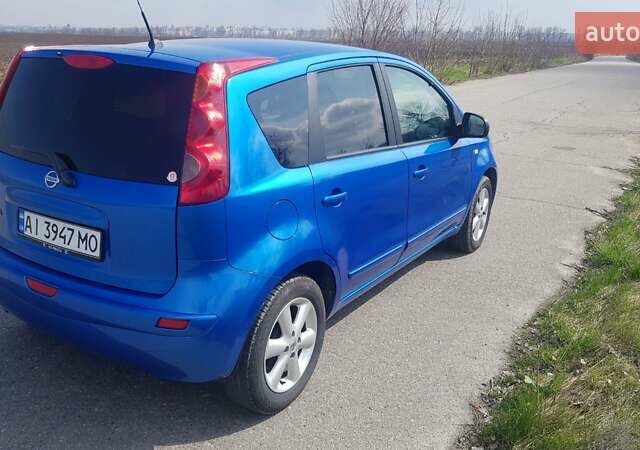 Синий Ниссан Ноут, объемом двигателя 1.39 л и пробегом 208 тыс. км за 4500 $, фото 3 на Automoto.ua