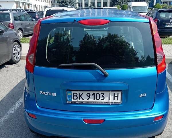 Ниссан Ноут 2007 в Ровно на Automoto.ua Синий Ниссан Ноут, объемом двигателя 1.46 л и пробегом 298 тыс. км за 4600 $, фото 2 на Automoto.ua