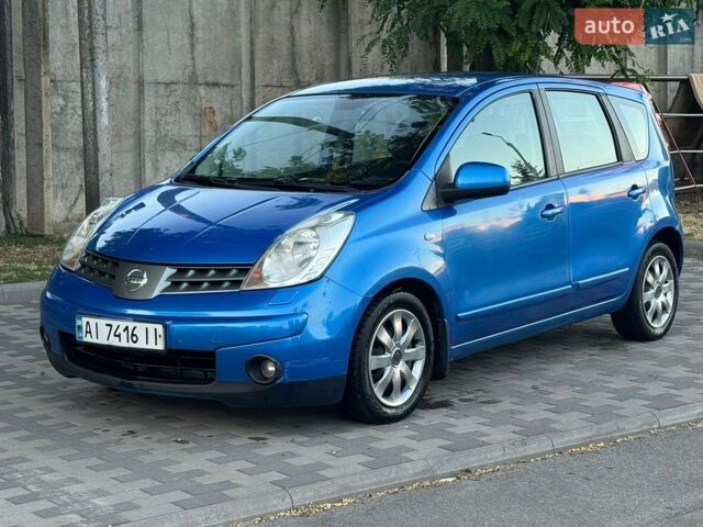 Синий Ниссан Ноут, объемом двигателя 1.6 л и пробегом 205 тыс. км за 4600 $, фото 1 на Automoto.ua