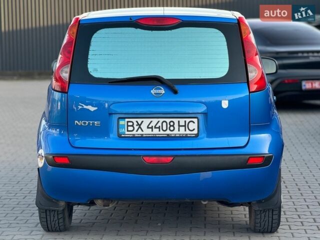 Синий Ниссан Ноут, объемом двигателя 1.4 л и пробегом 248 тыс. км за 4499 $, фото 5 на Automoto.ua