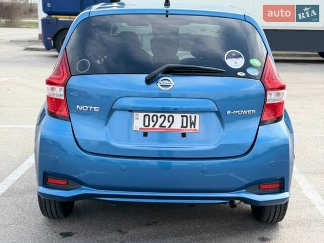 Синий Ниссан Ноут, объемом двигателя 1.2 л и пробегом 34 тыс. км за 10950 $, фото 1 на Automoto.ua
