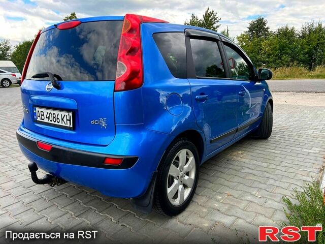 Синий Ниссан Ноут, объемом двигателя 1.5 л и пробегом 370 тыс. км за 4300 $, фото 4 на Automoto.ua