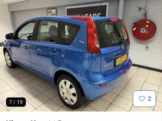 Синий Ниссан Ноут, объемом двигателя 1.4 л и пробегом 202 тыс. км за 5700 $, фото 3 на Automoto.ua