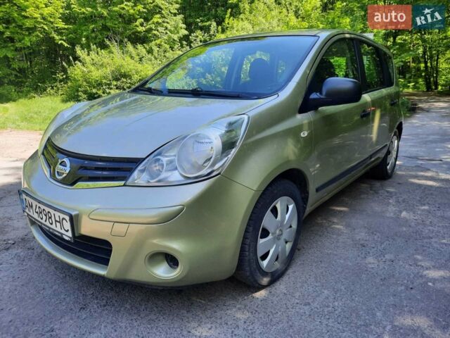 Зелений Ніссан Ноут, об'ємом двигуна 1.39 л та пробігом 180 тис. км за 5600 $, фото 4 на Automoto.ua