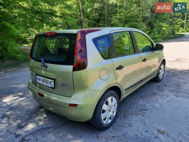 Зелений Ніссан Ноут, об'ємом двигуна 1.39 л та пробігом 180 тис. км за 5600 $, фото 10 на Automoto.ua