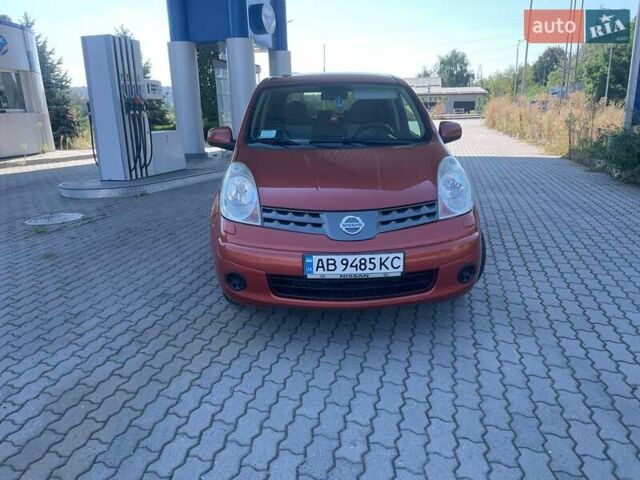 Помаранчевий Ніссан Ноут, об'ємом двигуна 1.39 л та пробігом 213 тис. км за 5800 $, фото 5 на Automoto.ua