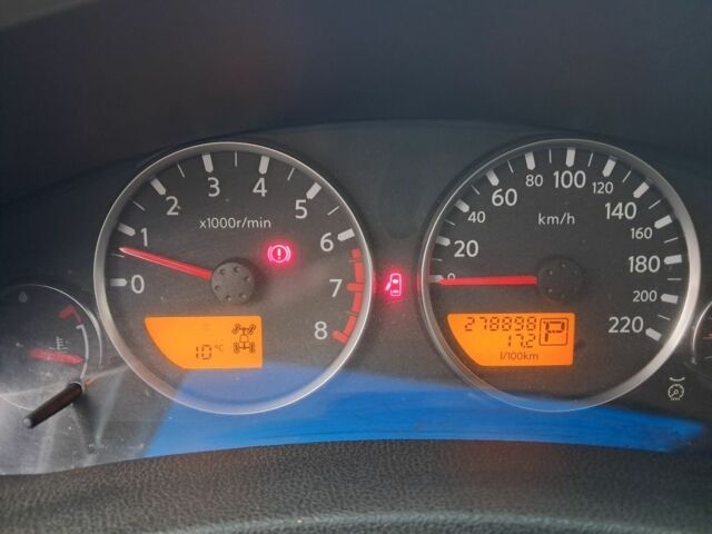 Серый Ниссан Патфайндер, объемом двигателя 4 л и пробегом 278 тыс. км за 5500 $, фото 4 на Automoto.ua