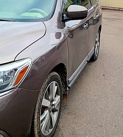 Серый Ниссан Патфайндер, объемом двигателя 3.5 л и пробегом 358 тыс. км за 9100 $, фото 6 на Automoto.ua