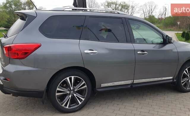 Сірий Ніссан Патфайндер, об'ємом двигуна 3.5 л та пробігом 93 тис. км за 18900 $, фото 16 на Automoto.ua