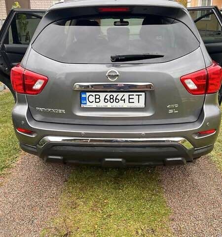 Серый Ниссан Патфайндер, объемом двигателя 3.5 л и пробегом 128 тыс. км за 18300 $, фото 14 на Automoto.ua