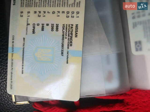 Синий Ниссан Патфайндер, объемом двигателя 2.5 л и пробегом 290 тыс. км за 9500 $, фото 2 на Automoto.ua
